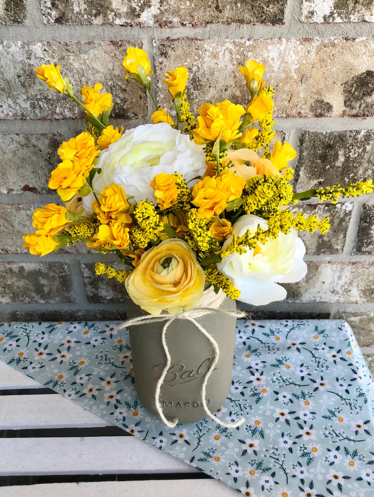 Yellow Wildflower Arrangement