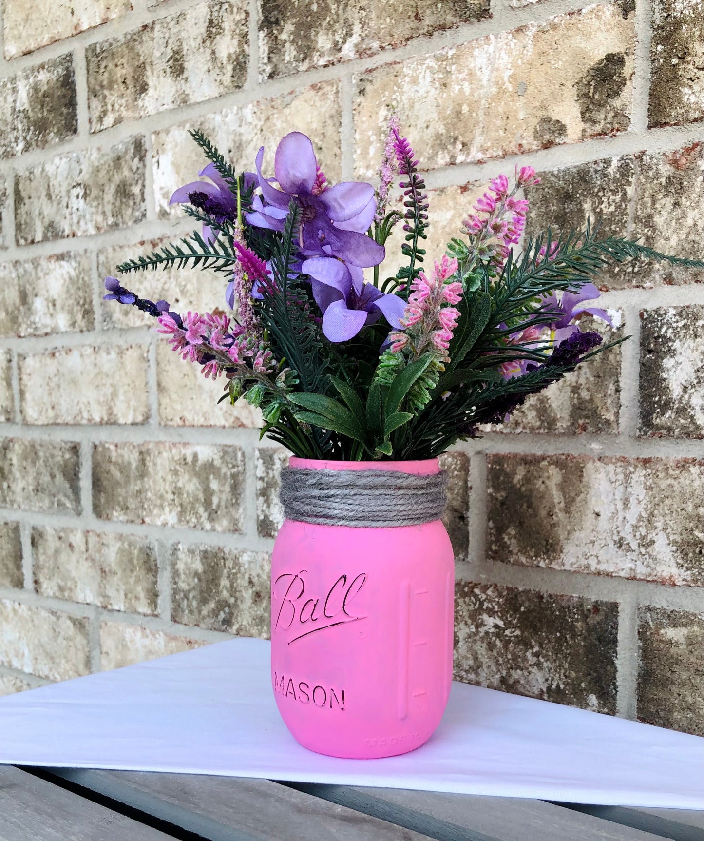 Dark Lavender & Wildflower Arrangement