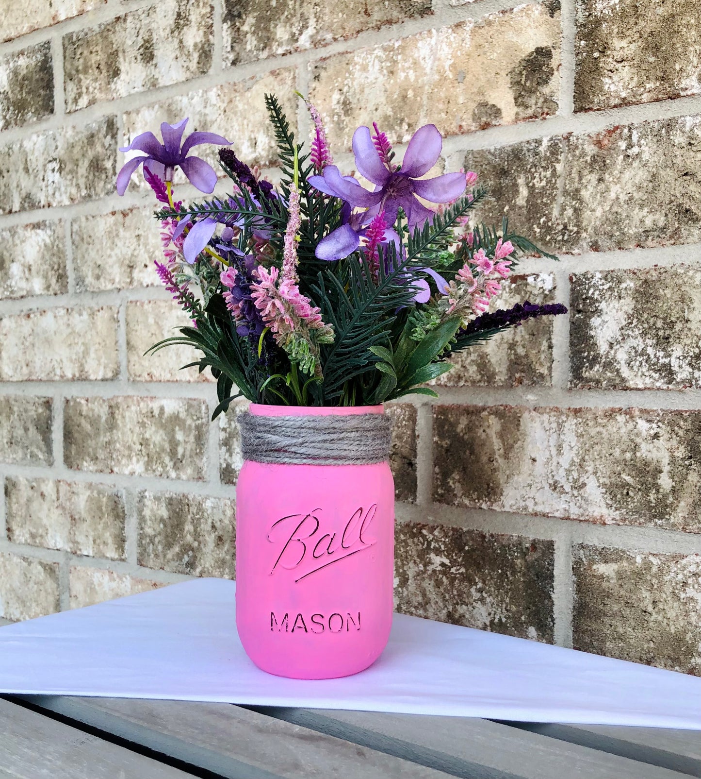 Dark Lavender & Wildflower Arrangement