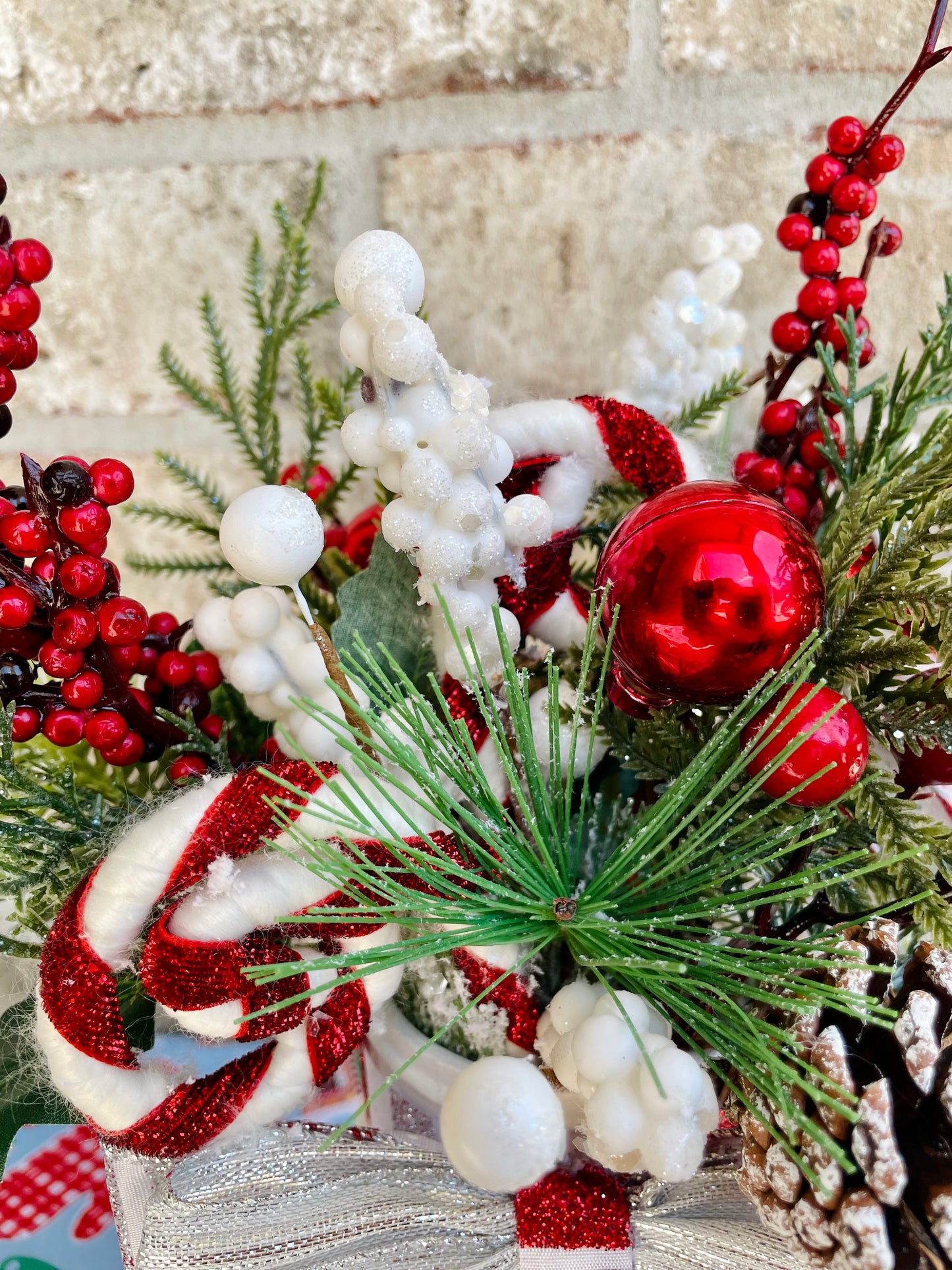 Candy Cane Arrangement