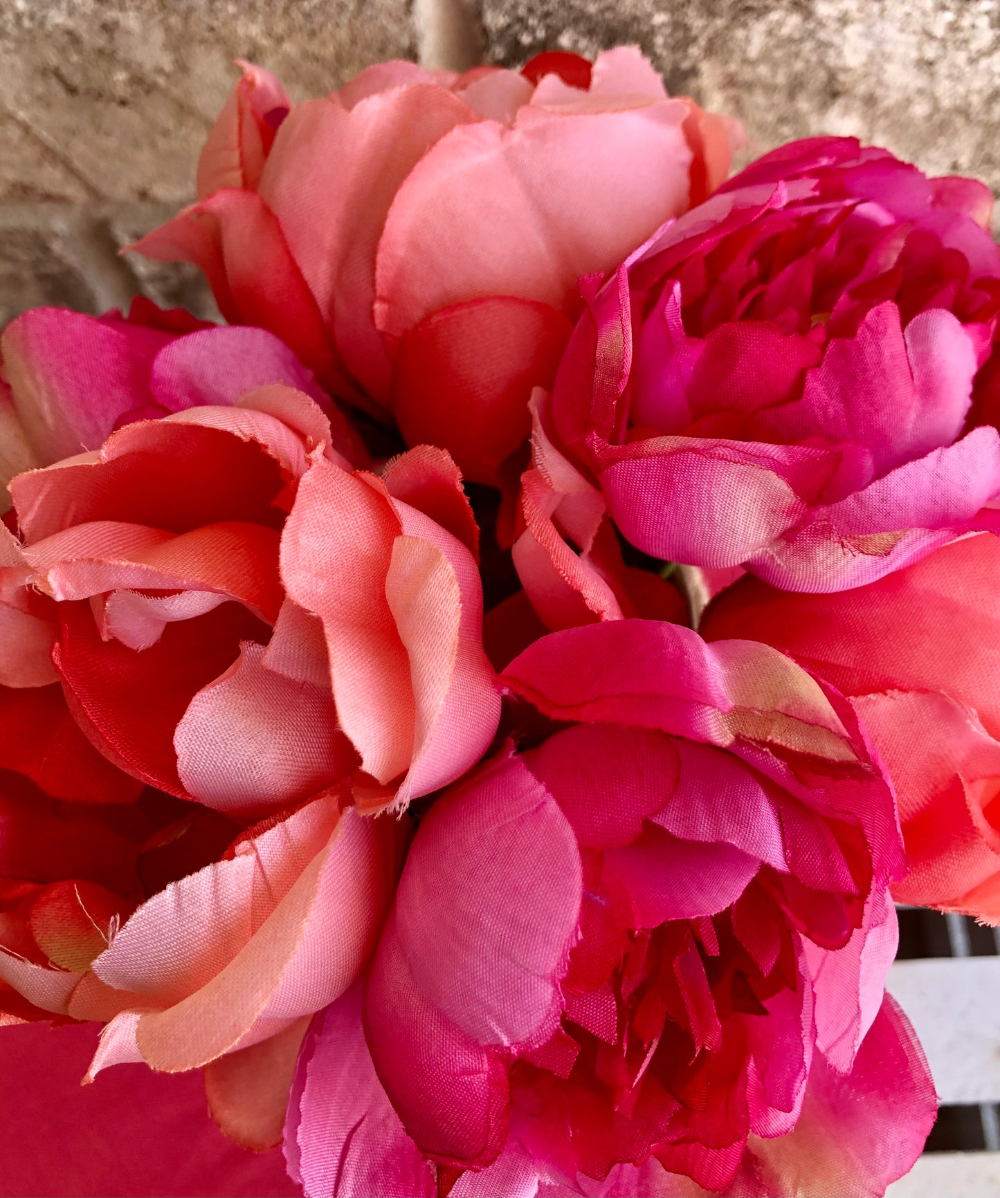 Pink & Coral Peony Arrangement