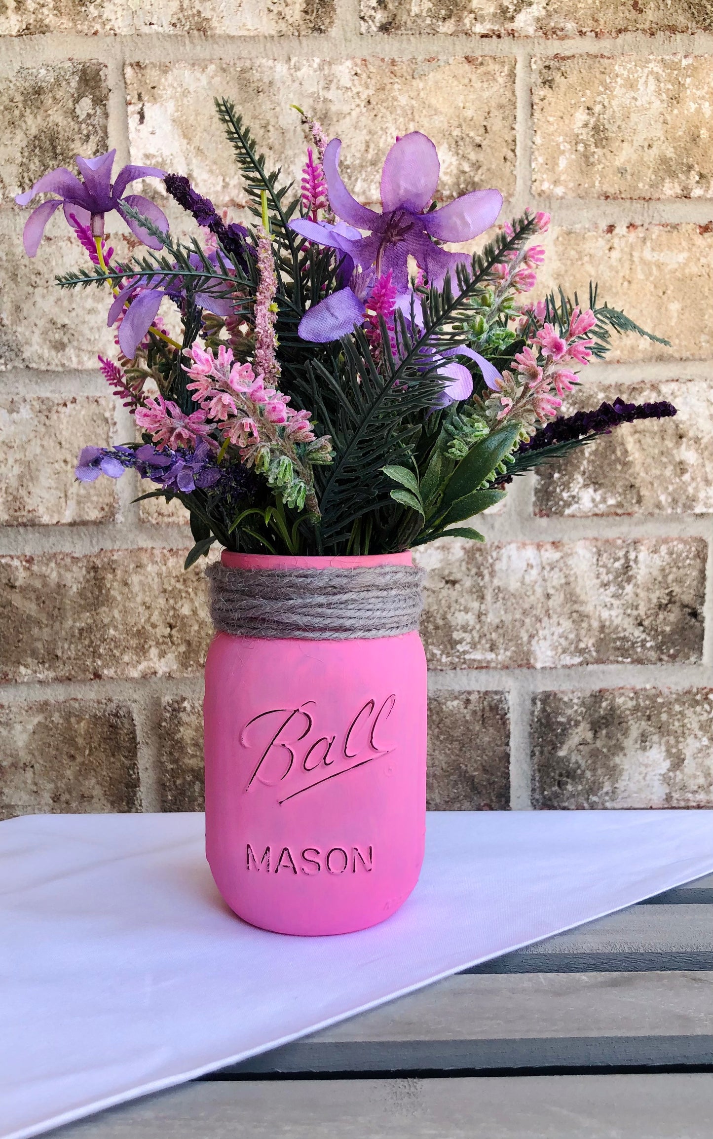 Dark Lavender & Wildflower Arrangement
