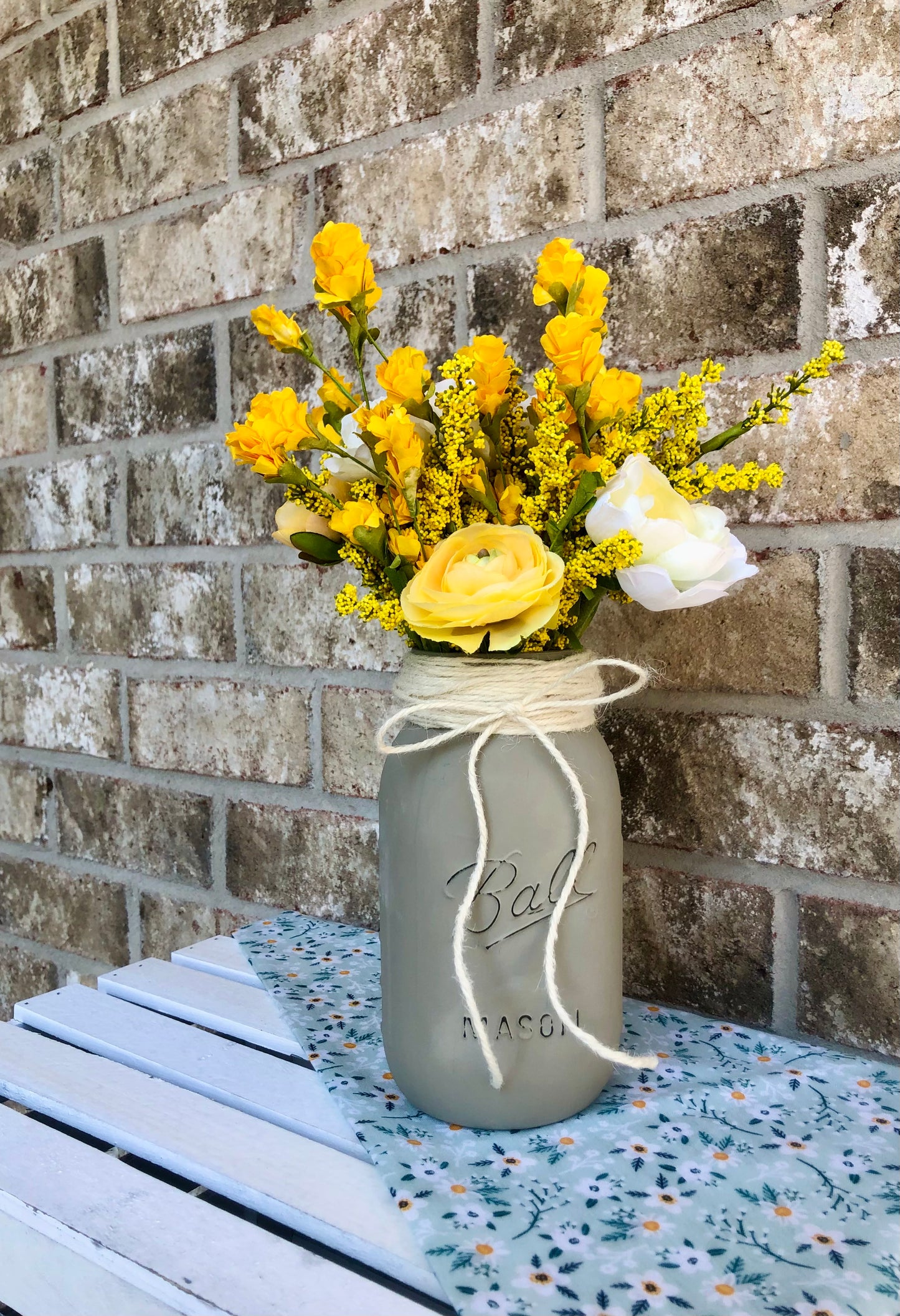 Yellow Wildflower Arrangement