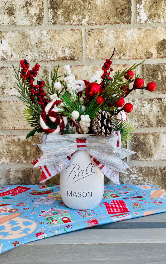 Candy Cane Arrangement