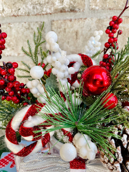Candy Cane Arrangement