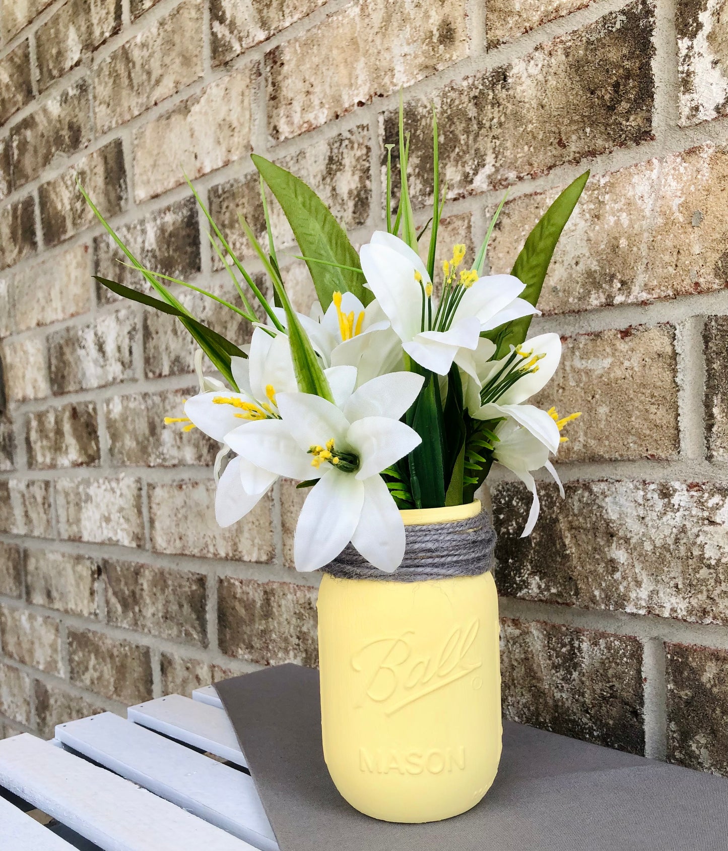 White Lily Arrangement