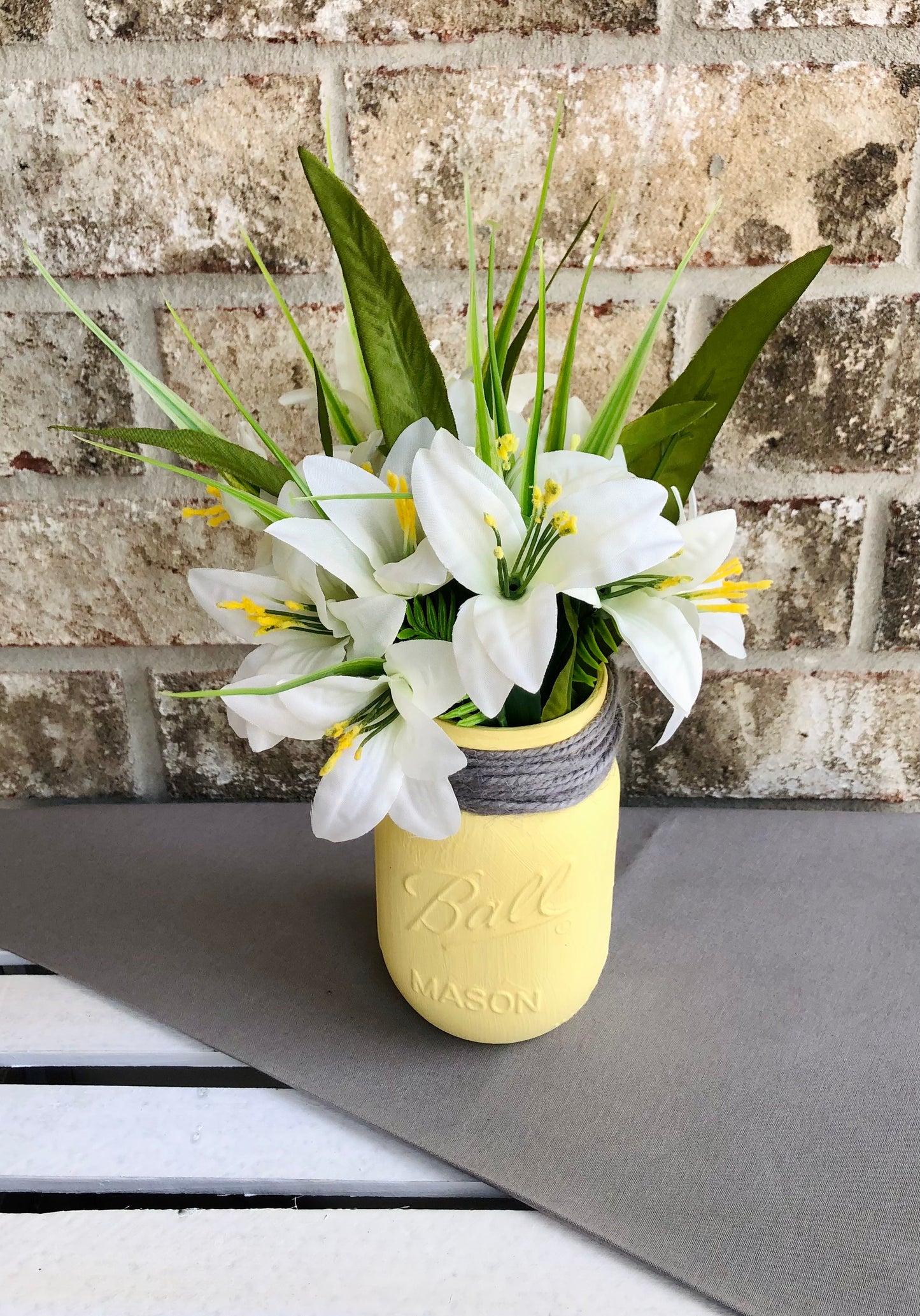 White Lily Arrangement