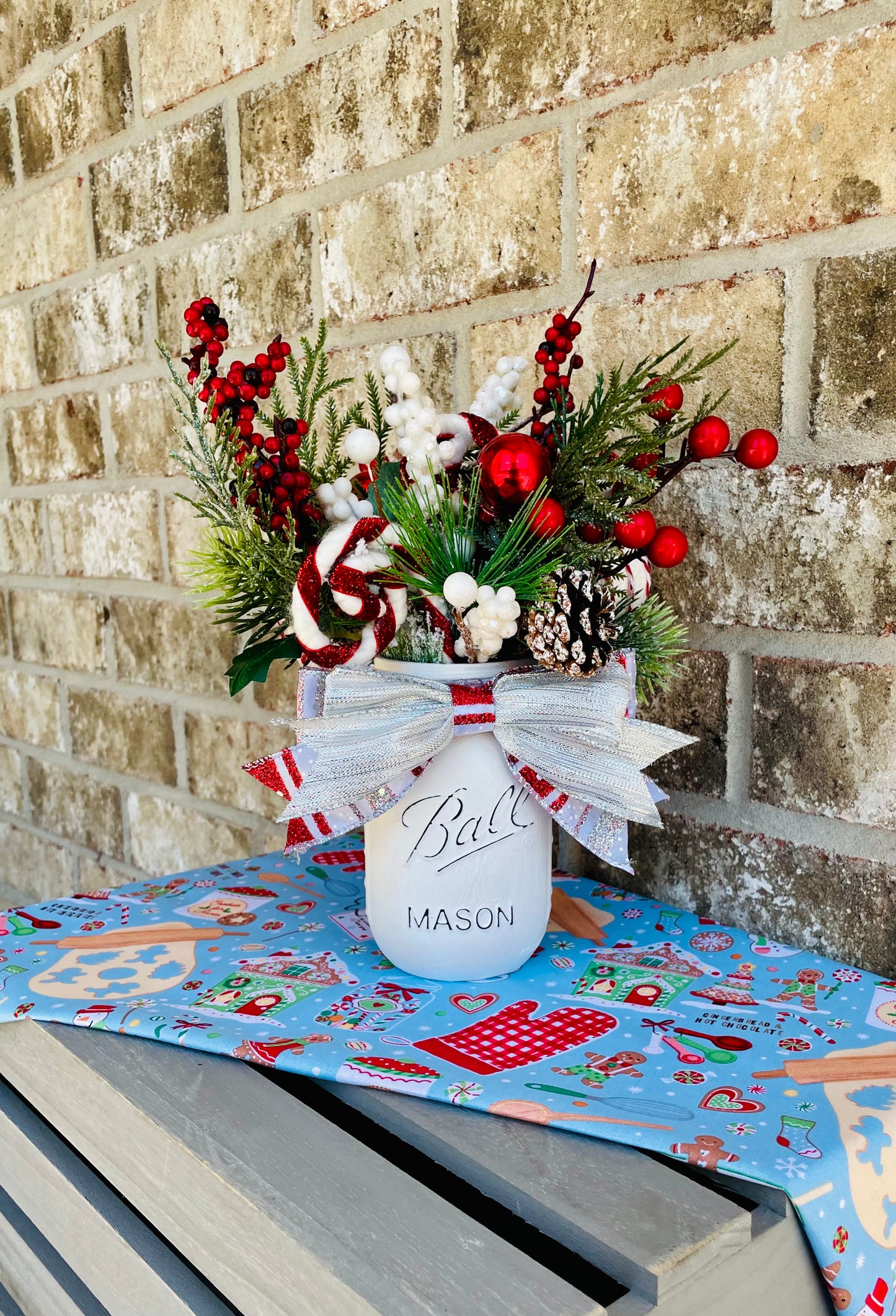 Candy Cane Arrangement