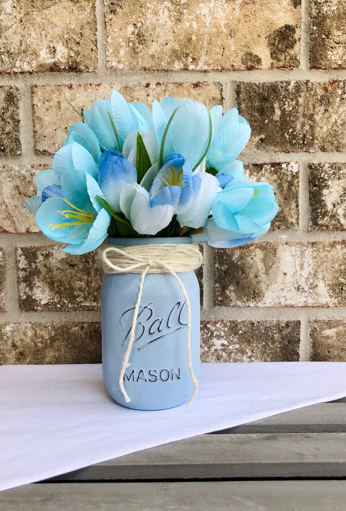 Blue Tulip Arrangement