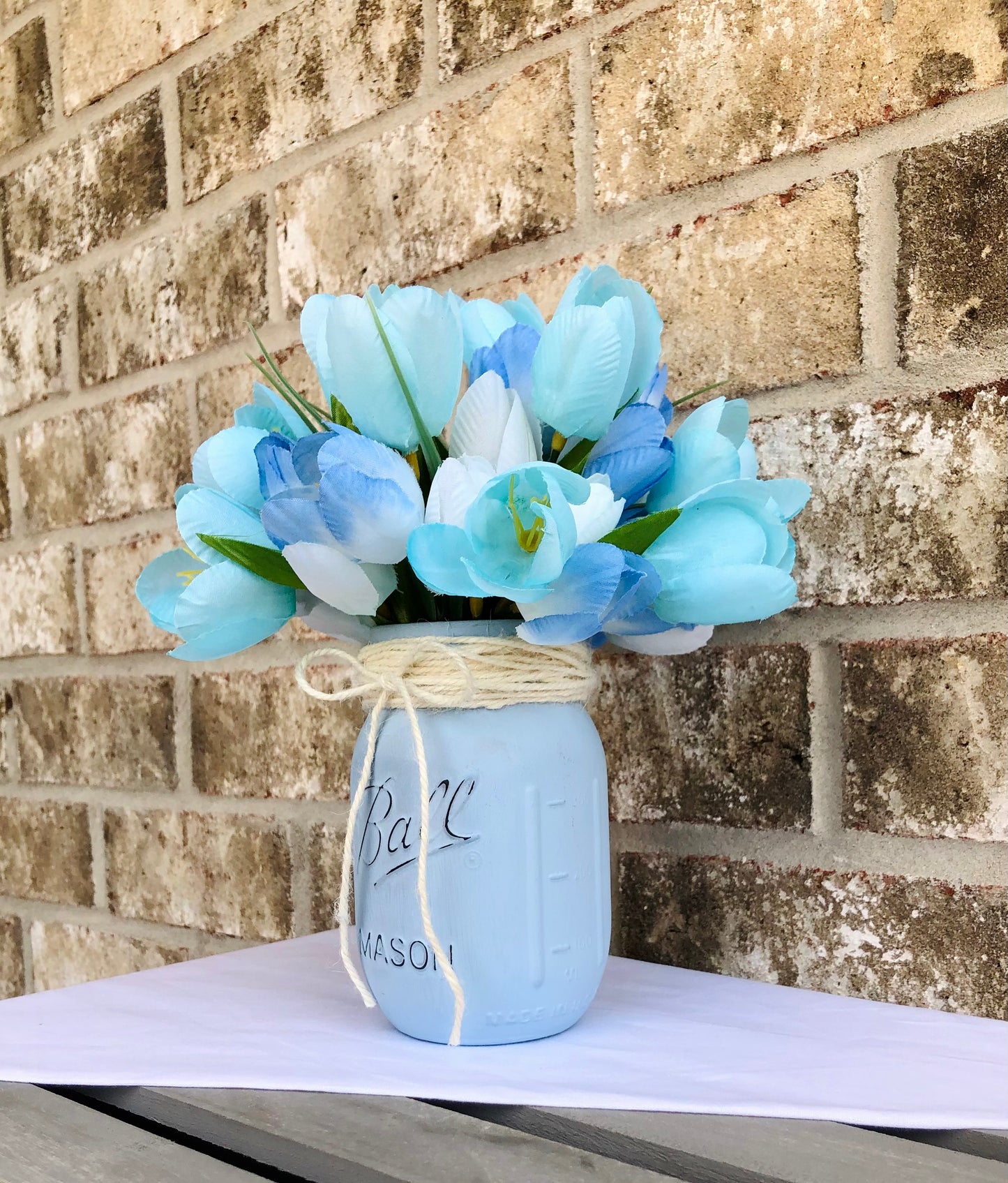 Blue Tulip Arrangement