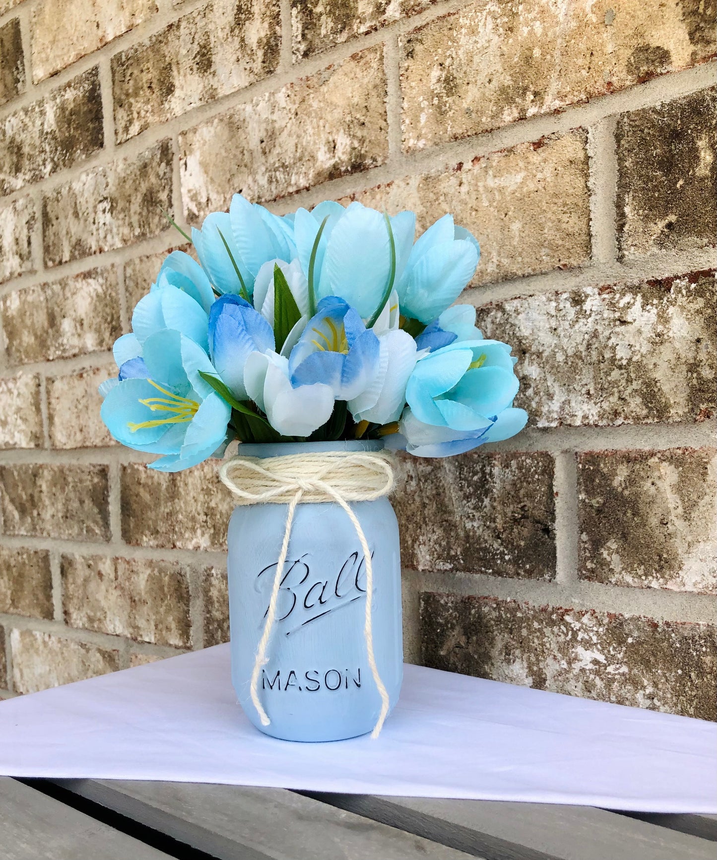 Blue Tulip Arrangement