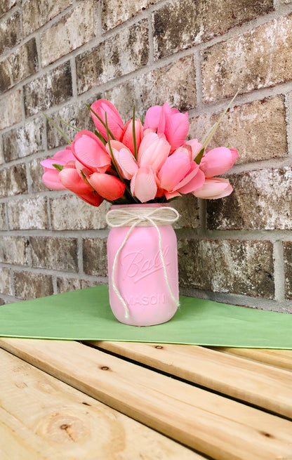 Light Pink Tulip Arrangement