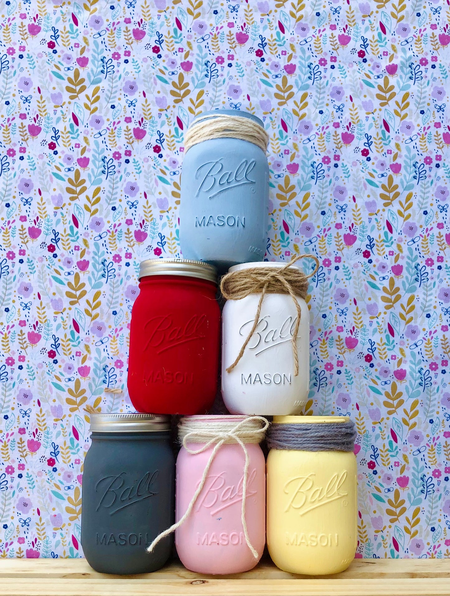 Pint Size Classic Custom Mason Jar