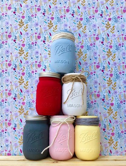 Pint Size Classic Custom Mason Jar