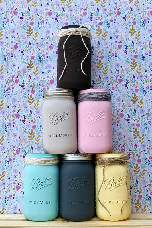 32 Ounce Wide-Mouth Custom Mason Jar