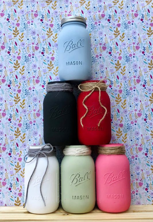 32 Ounce Classic Custom Mason Jar