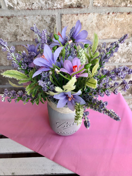 Light Lavender & Wildflower Arrangement