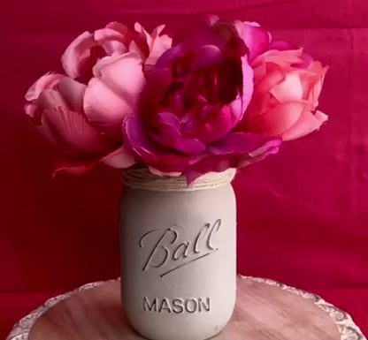 Pink & Coral Peony Arrangement