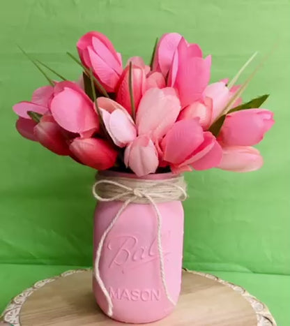 Light Pink Tulip Arrangement